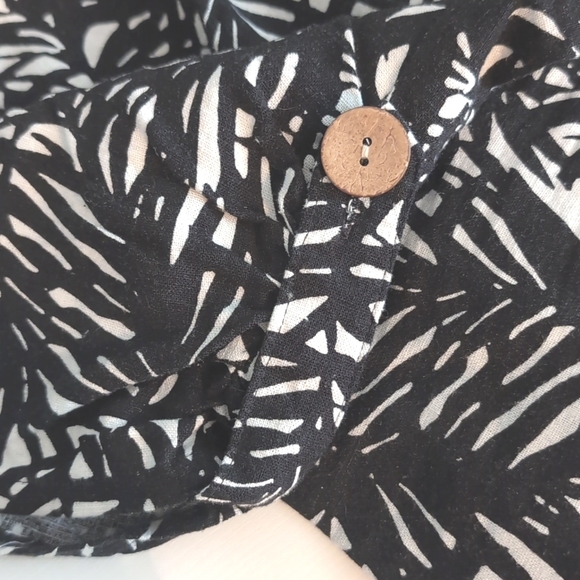 Jules & Leopold Studio Casual Linen-Rayon Capris Size M NWOT Elastic Waist - Picture 9 of 10